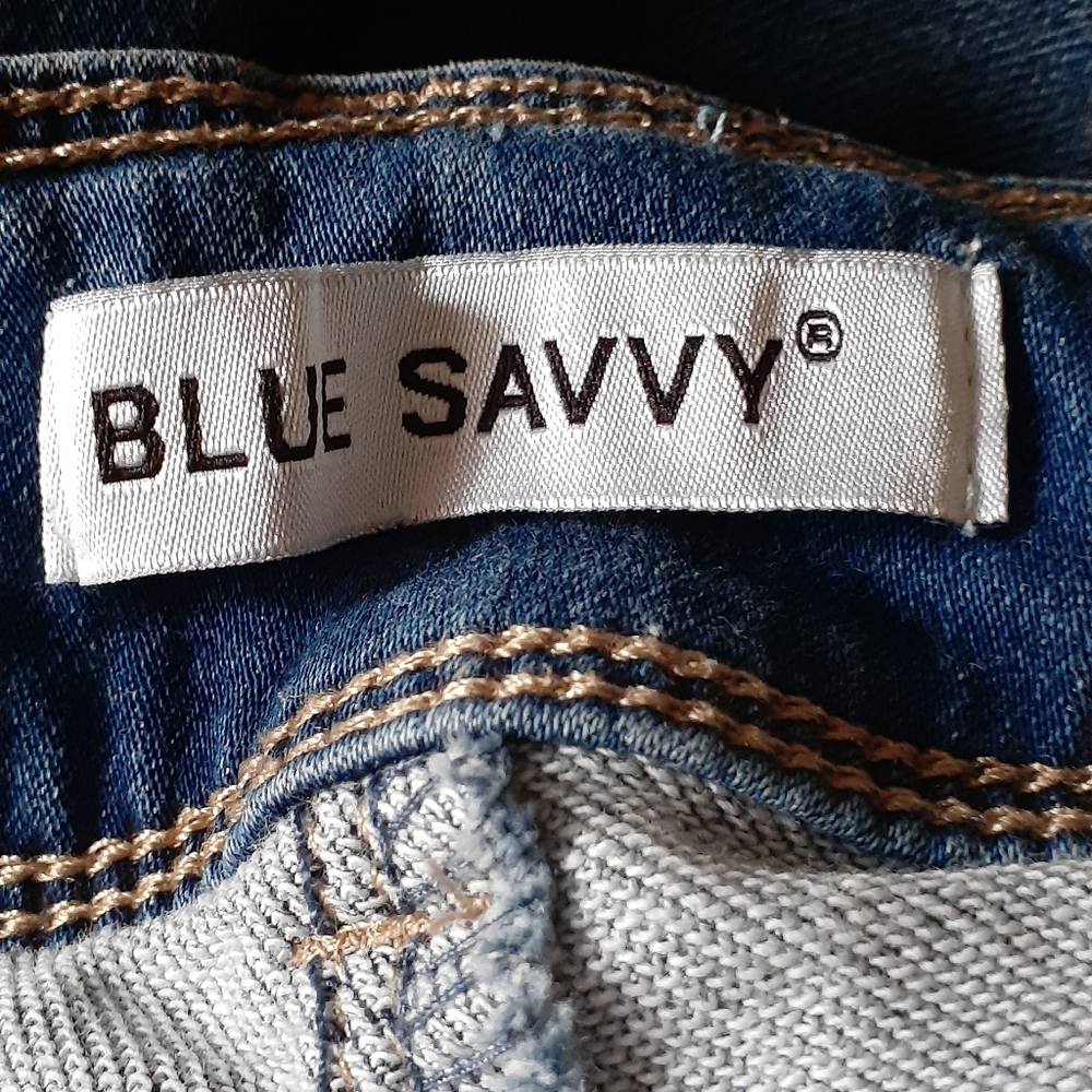 Blue savvy stretch jeans - Picture 3 of 6
